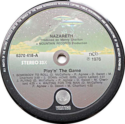 Nazareth - Play'n' The Game