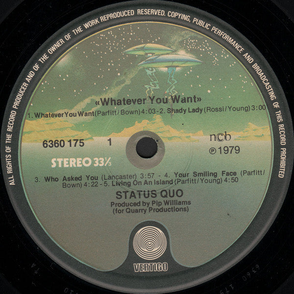 Status Quo ‎– Whatever You Want