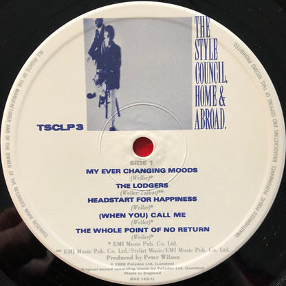 Style Council ‎– Home And Abroad