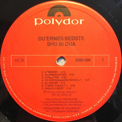Shu-Bi-Dua ‎– Du'ernes Bedste