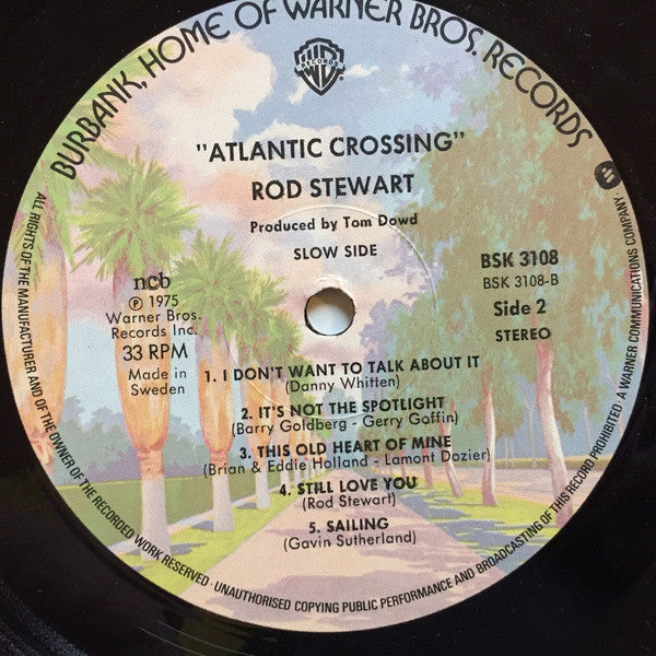 Stewart, Rod ‎– Atlantic Crossing