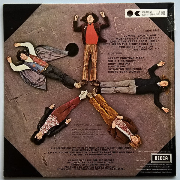 Rolling Stones ‎– Through The Past, Darkly (Big Hits Vol. 2)