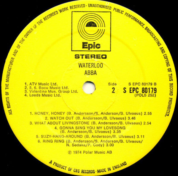 ABBA - Waterloo - RecordPusher  