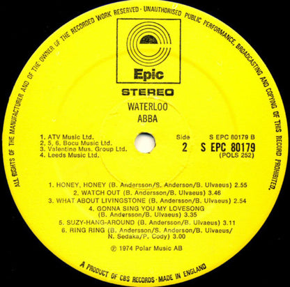 ABBA - Waterloo - RecordPusher  