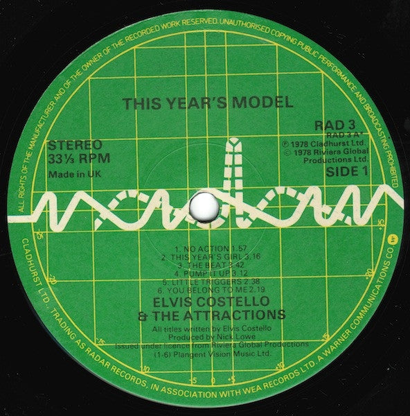 Costello, Elvis - This Years Model - RecordPusher  