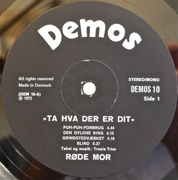 Røde Mor - Ta' Hva' Der Er Dit