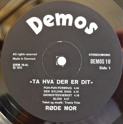 Røde Mor - Ta' Hva' Der Er Dit