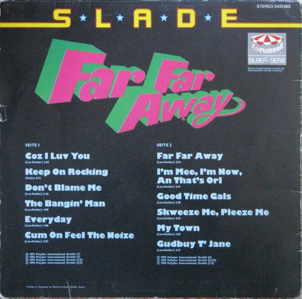 Slade - Far Far Away