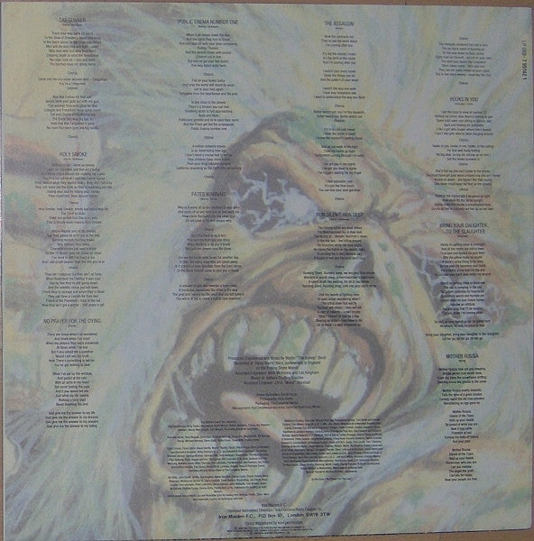Iron Maiden ‎– No Prayer For The Dying