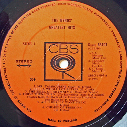 Byrds - Greatest Hits
