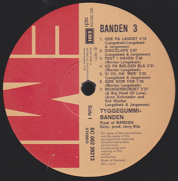 Tyggegummibanden ‎– Banden 3