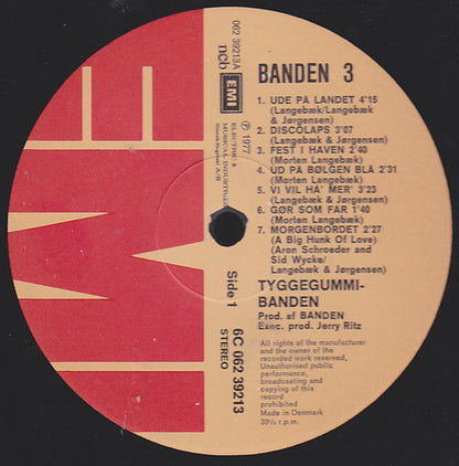 Tyggegummibanden ‎– Banden 3