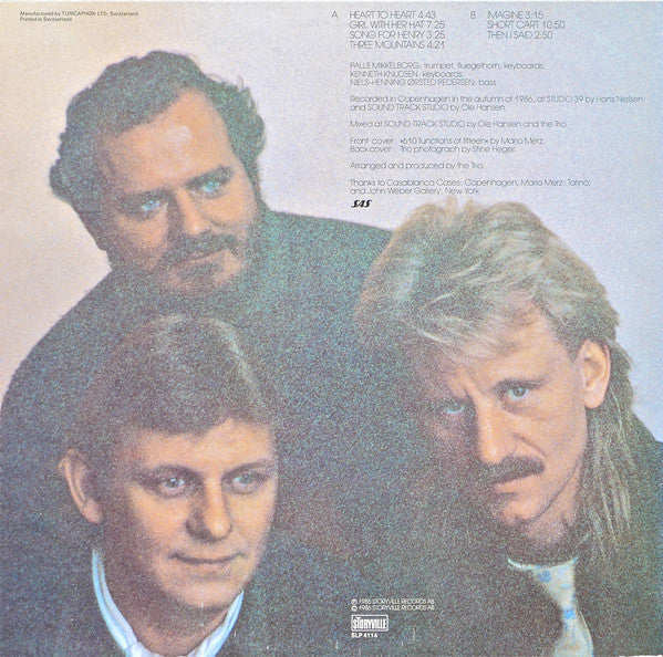 Mikkelborg / Knudsen / NHØP ‎– Heart To Heart