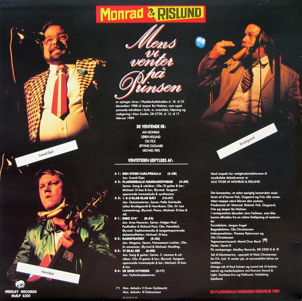 Monrad & Rislund ‎– Mens Vi Venter På Prinsen