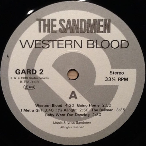 Sandmen - Western Blood