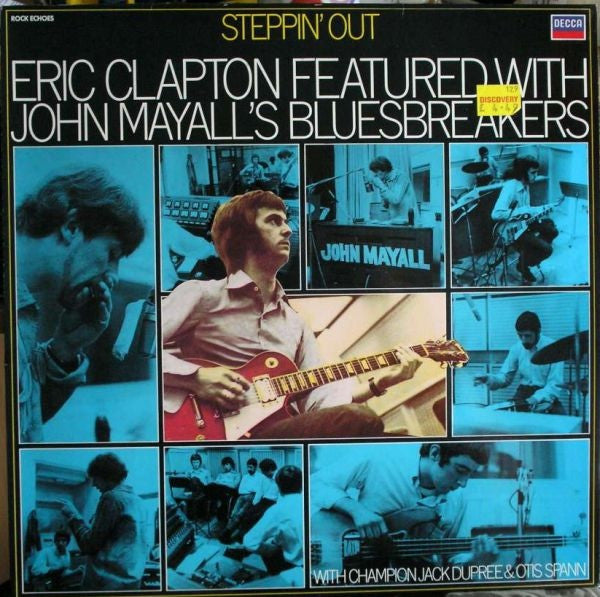 Clapton, Eric Featured With John Mayall's Bluesbreakers* ‎– Steppin' Out