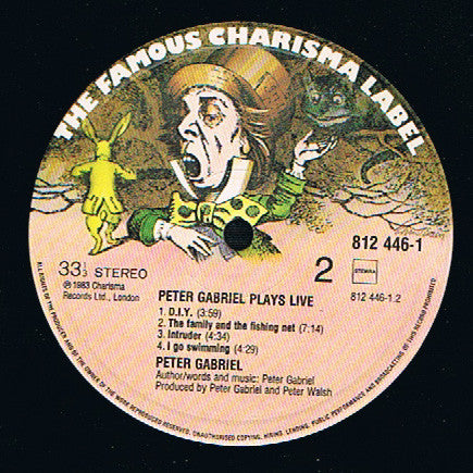 Gabriel, Peter - Plays Live