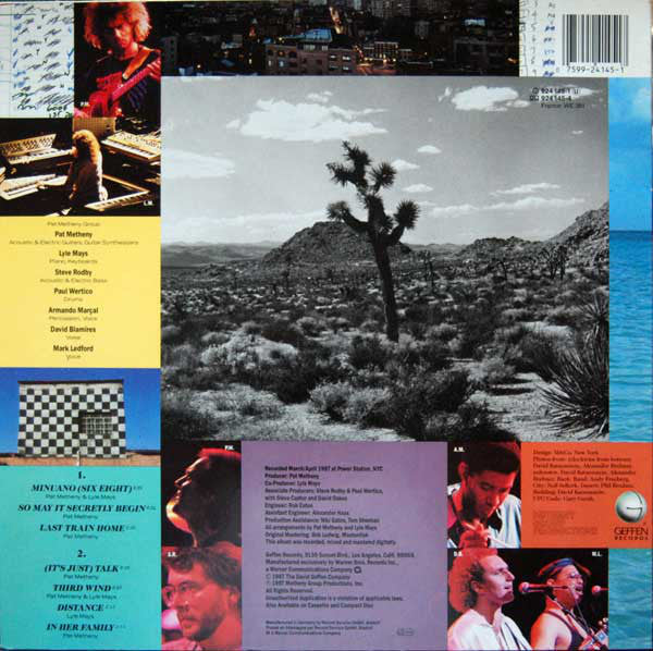 Pat Metheny Group -  Still Life (Talking)