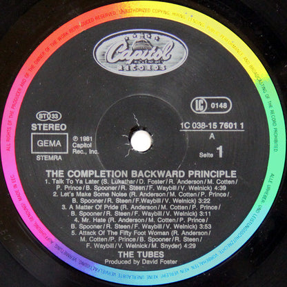 Tubes - The Completion Backward Principle