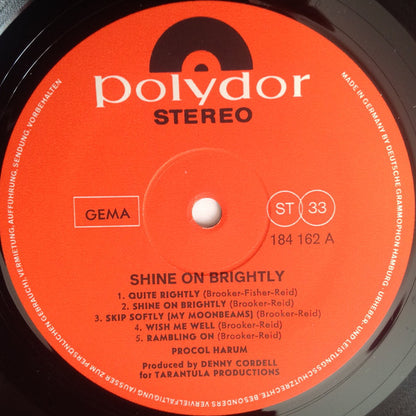 Procol Harum ‎– Shine On Brightly