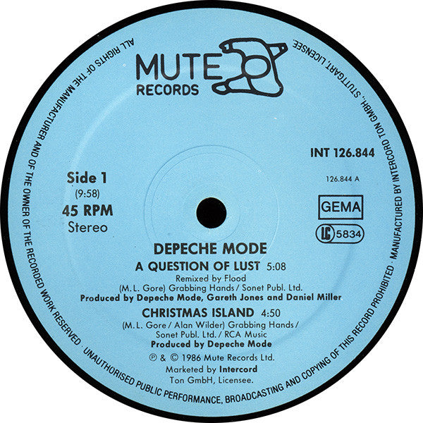 Depeche Mode ‎– A Question Of Lust