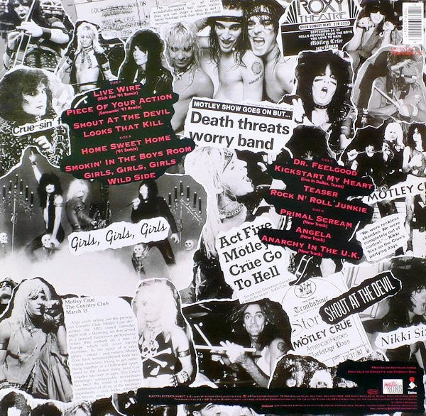 Mötley Crüe ‎– Decade Of Decadence '81-'91