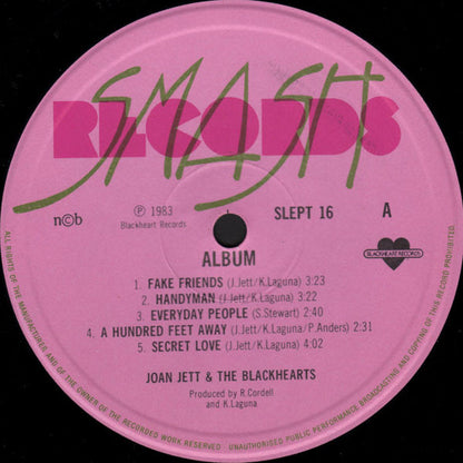 Jett, Joan & The Blackhearts - Album