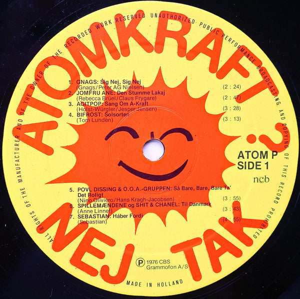 Atomkraft ? Nej Tak - V/A