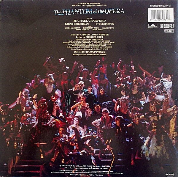 Phantom Of The Opera - Original London Cast