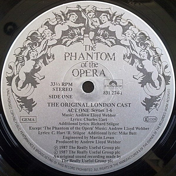 Phantom Of The Opera - Original London Cast