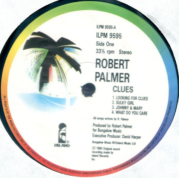 Palmer, Robert - Clues