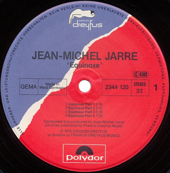 Jarre, Jean Michel - Equinoxe