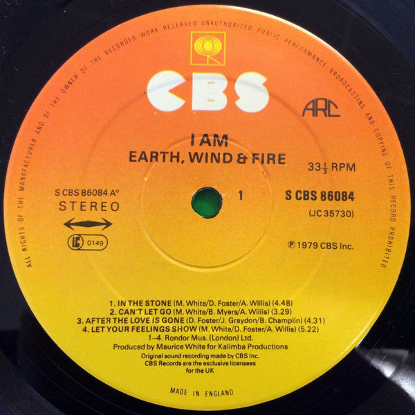 Earth, Wind & Fire - I Am