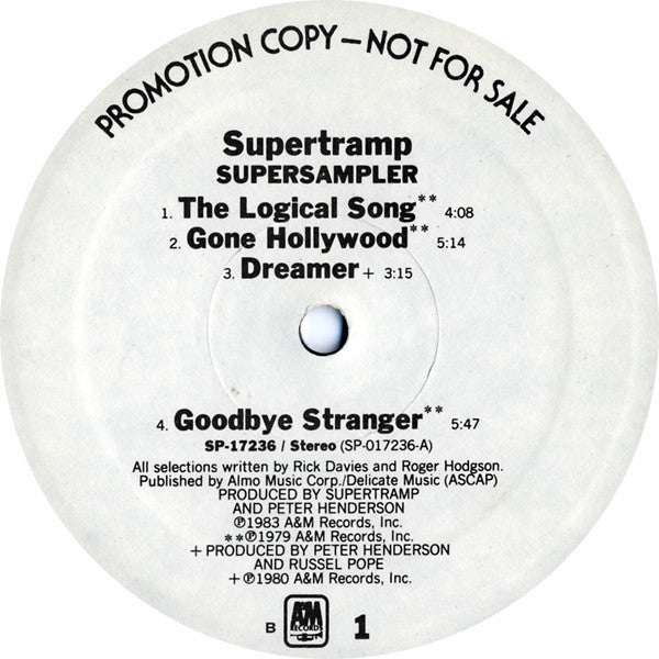 Supertramp - Supersampler