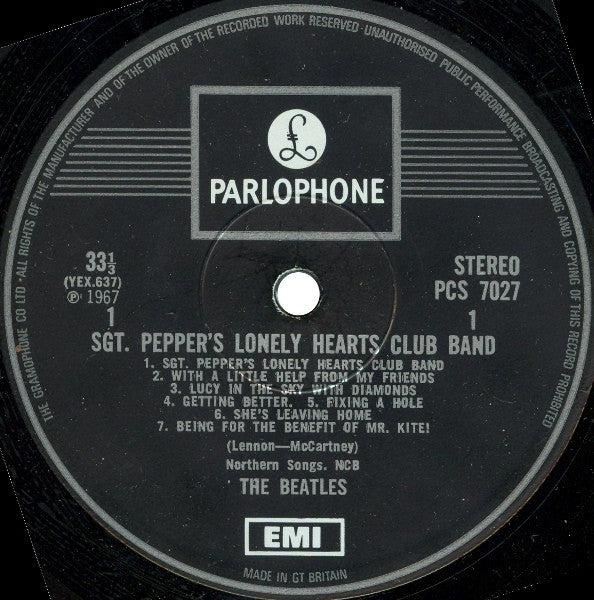 Beatles - Sgt. Pepper's Lonely Hearts Club Band - RecordPusher  
