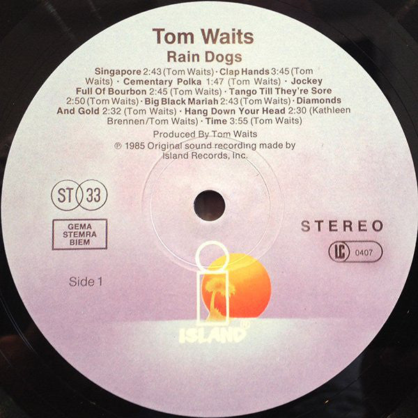 Waits, Tom  - Rain Dogs