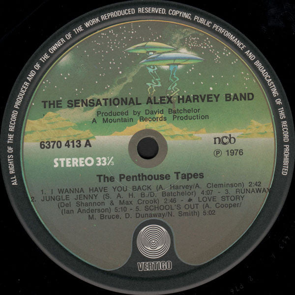 Sensational Alex Harvey Band - The Penthouse Tapes