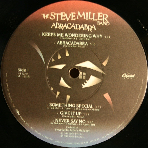 Steve Miller Band ‎– Abracadabra