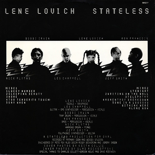 Lovich, Lene - Stateless