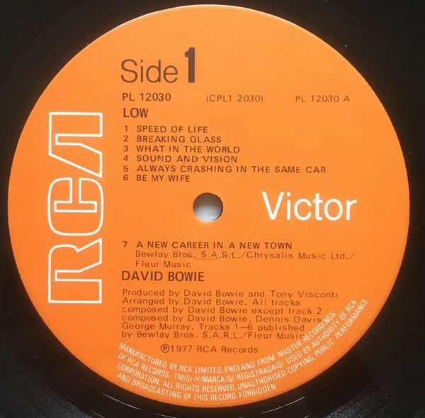 Bowie, David - Low