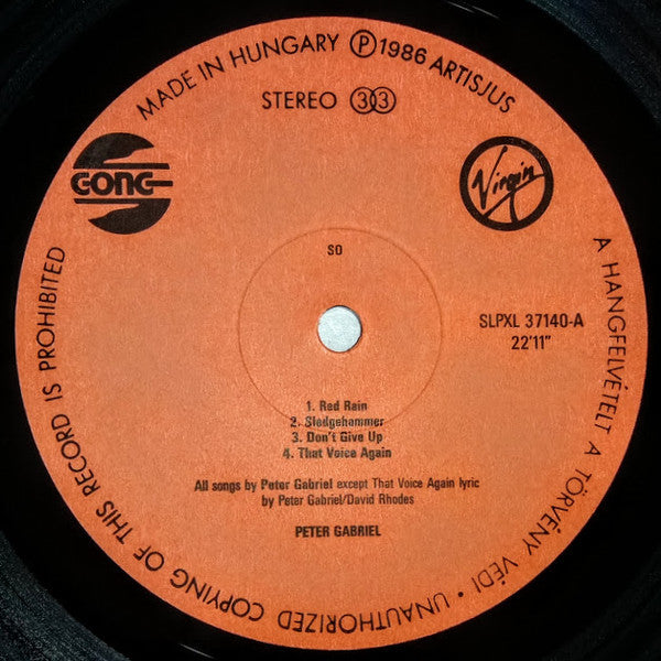Gabriel, Peter - So