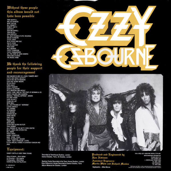 Osbourne, Ozzy - The Ultimate Sin