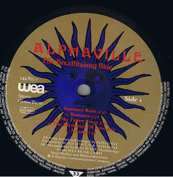 Alphaville - The Breathtaking Blue