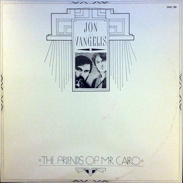 Jon & Vangelis ‎– The Friends Of Mr. Cairo