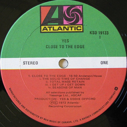 Yes - Close To The Edge