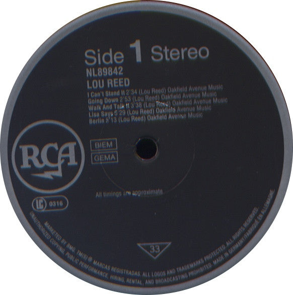 Reed, Lou - Lou Reed