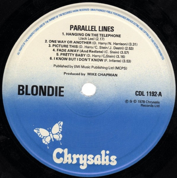 Blondie - Parallel Lines - RecordPusher  