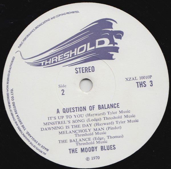 Moody Blues ‎– A Question Of Balance