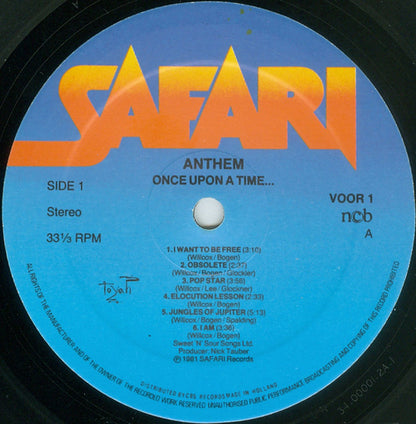 Toyah - Anthem