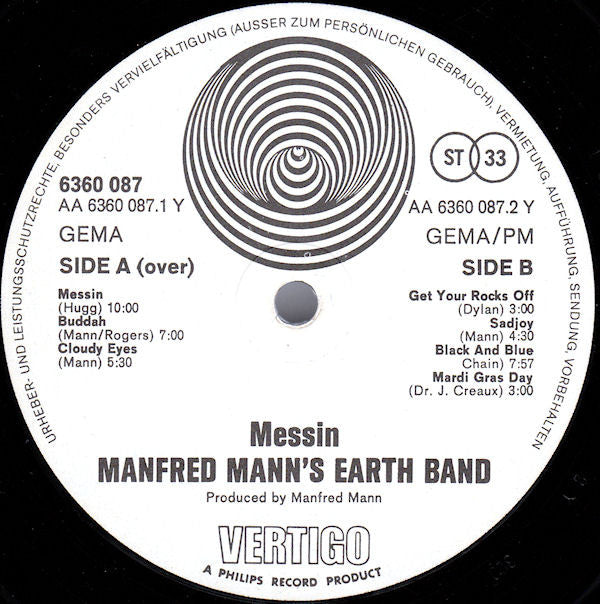 Manfred Mann's Earth Band - Messin'